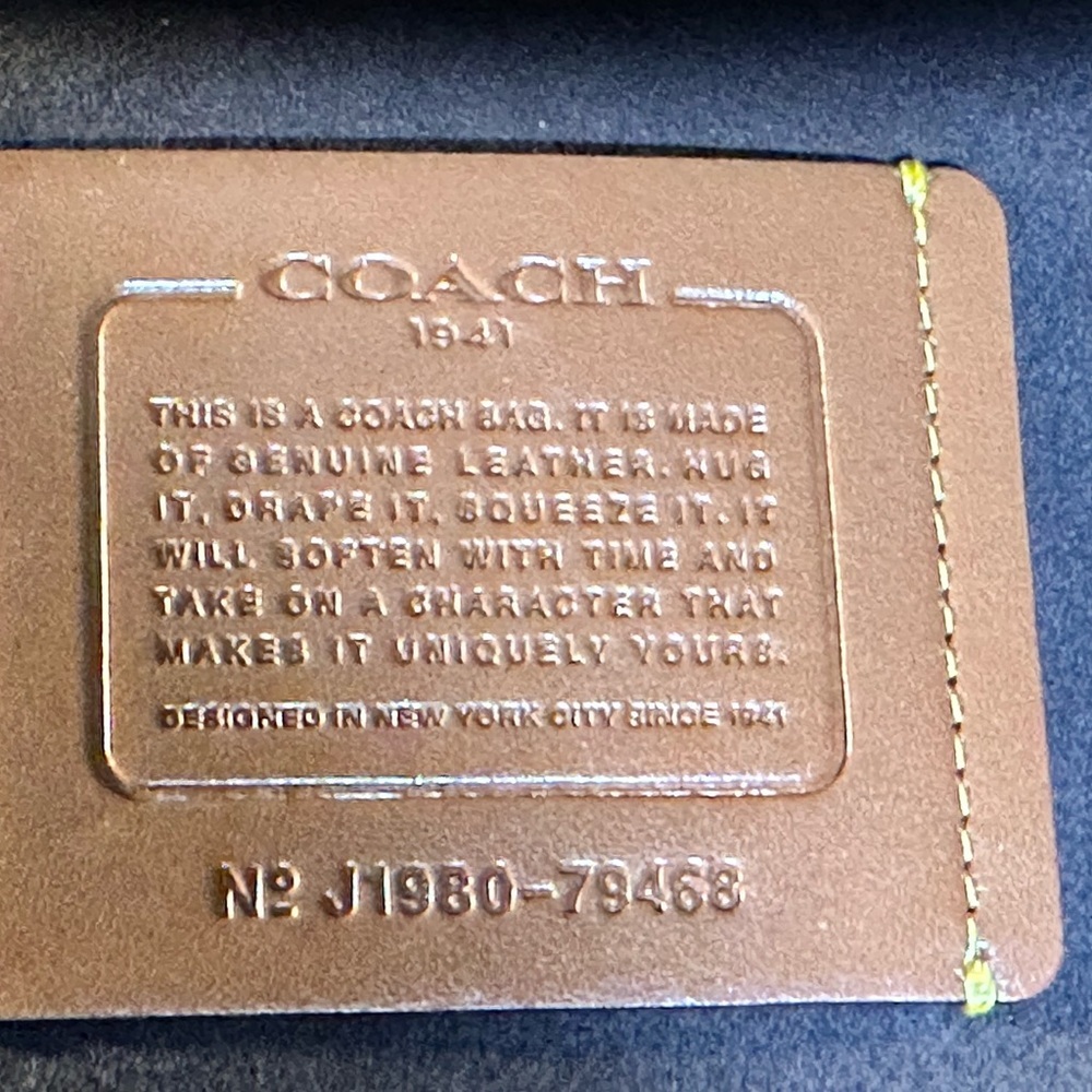 Coach 1941 Troupe Tote in Stone - Picture 8 of 11